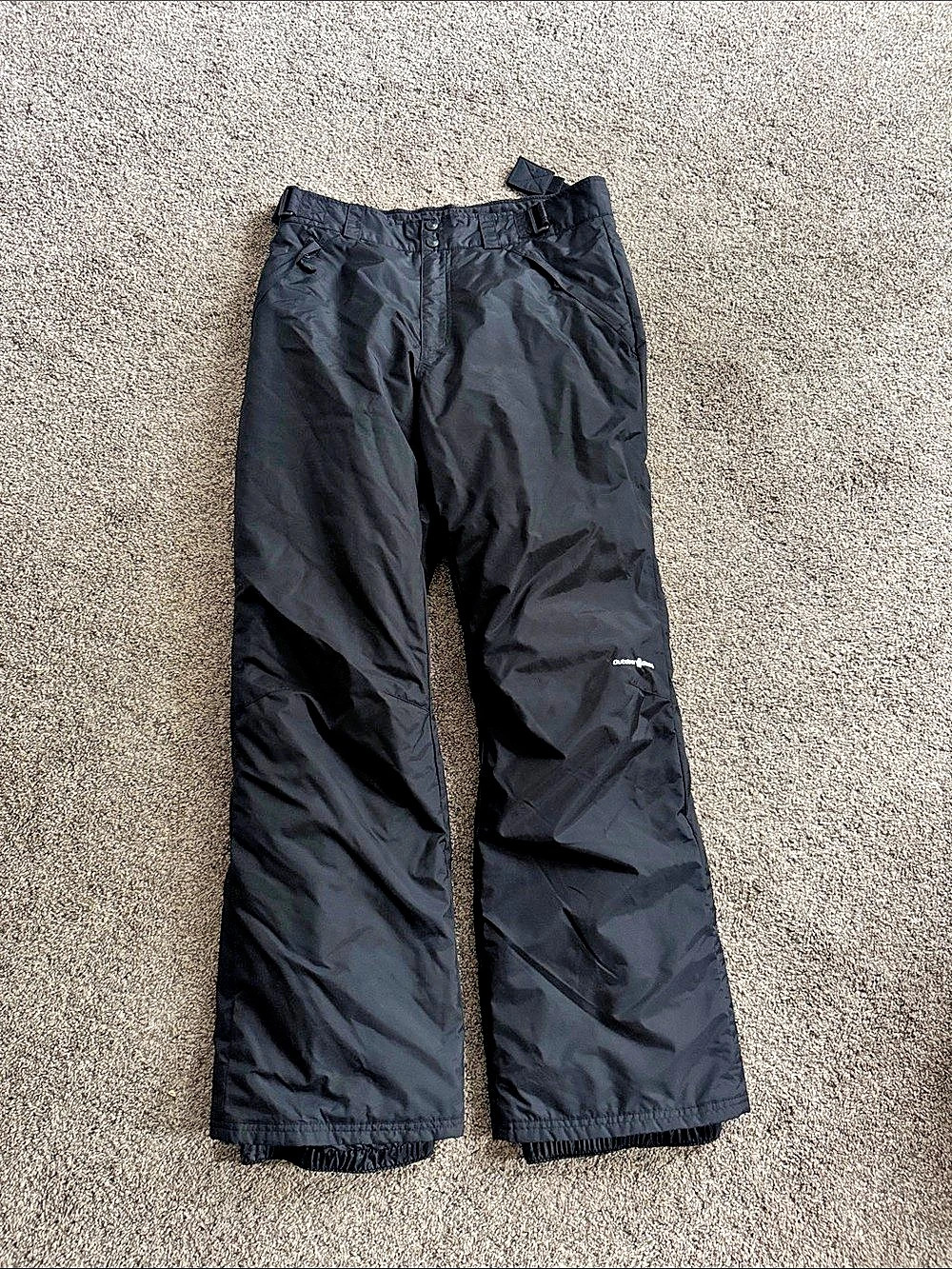 Outdoor Gear Black Snow Pants Size Medium Mens EUC